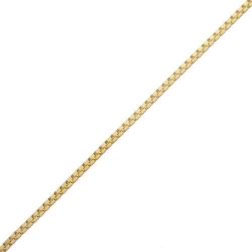 Venezia 8 karat guld halskæde, 1,3 mm bred, længde 40 cm